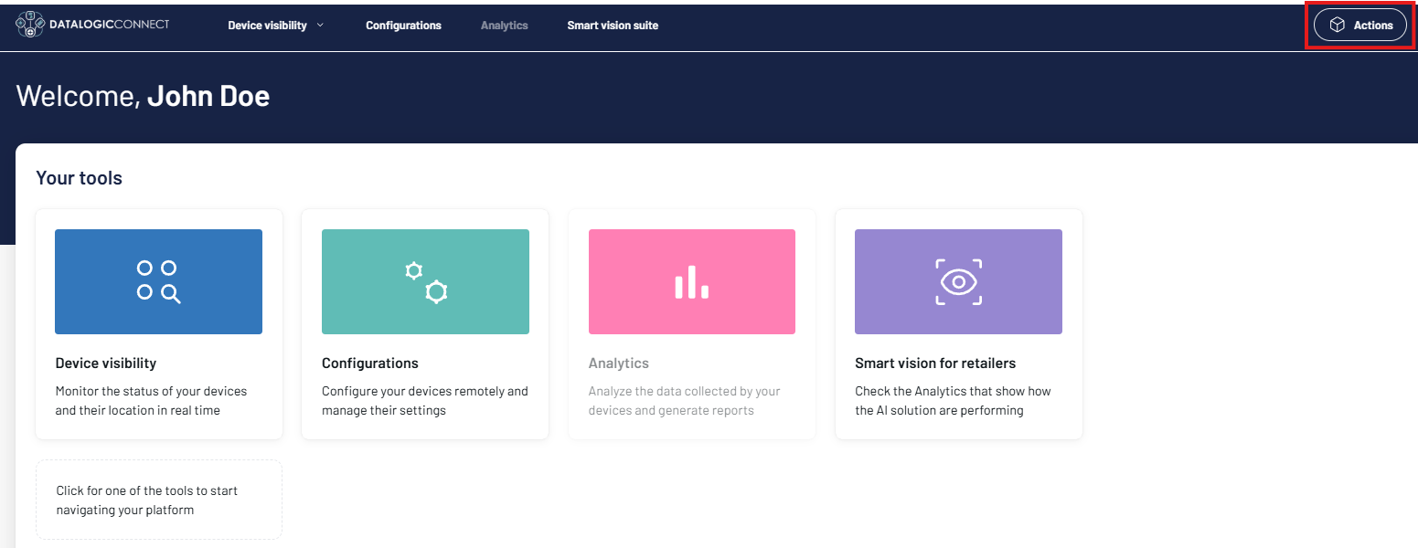 Launch Actions