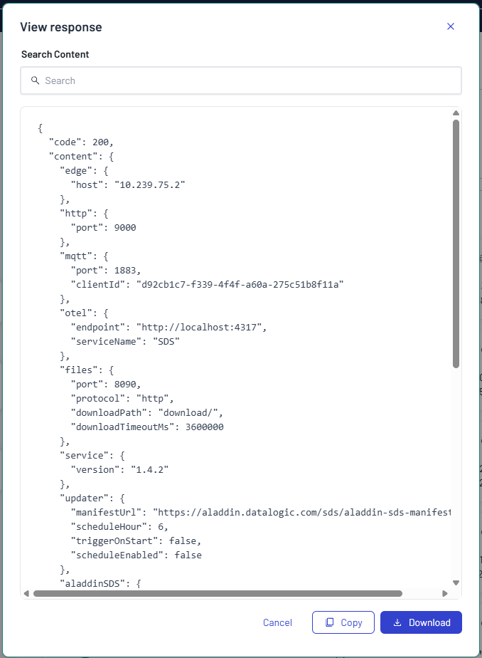 GetConfig