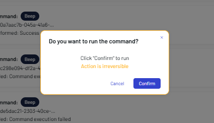Confirm Command