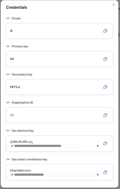 Edge Device Credentials